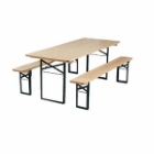 Location 1  table et  2 bancs